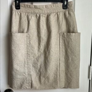Anthropologie Cartonnier Beige Skirt